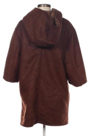 Дамско палто Zara, Размер M, Цвят Кафяв, Цена 36,04 лв.