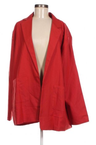 Γυναικείο σακάκι, Μέγεθος 4XL, Χρώμα Κόκκινο, Τιμή 15,88 €