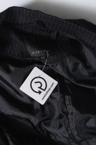 Γυναικείο σακάκι Amisu, Μέγεθος M, Χρώμα Μαύρο, Τιμή 5,44 €
