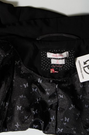 Дамско сако Bershka, Размер S, Цвят Черен, Цена 22,44 лв.