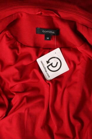 Γυναικείο σακάκι Comma,, Μέγεθος XS, Χρώμα Κόκκινο, Τιμή 27,96 €