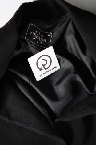Γυναικείο σακάκι Cristina, Μέγεθος L, Χρώμα Μαύρο, Τιμή 26,47 €