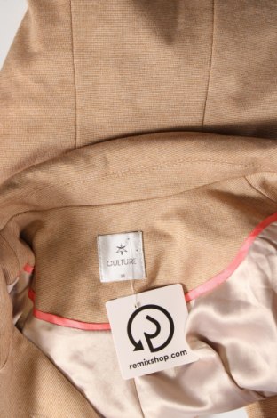 Γυναικείο σακάκι Culture, Μέγεθος M, Χρώμα  Μπέζ, Τιμή 11,13 €