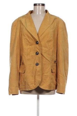 Γυναικείο σακάκι Gerry Weber, Μέγεθος XXL, Χρώμα Κίτρινο, Τιμή 31,46 €