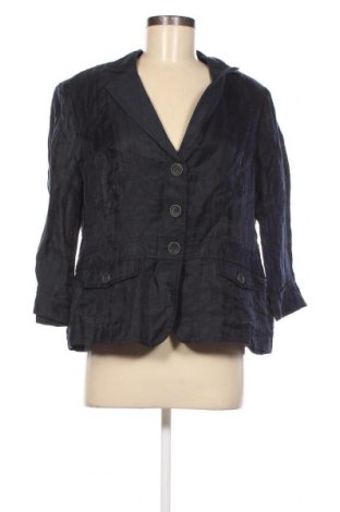Γυναικείο σακάκι Gina Laura, Μέγεθος L, Χρώμα Μπλέ, Τιμή 18,56 €