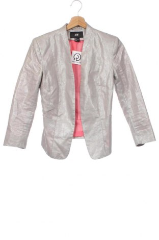 Γυναικείο σακάκι H&M, Μέγεθος XS, Χρώμα Γκρί, Τιμή 15,64 €