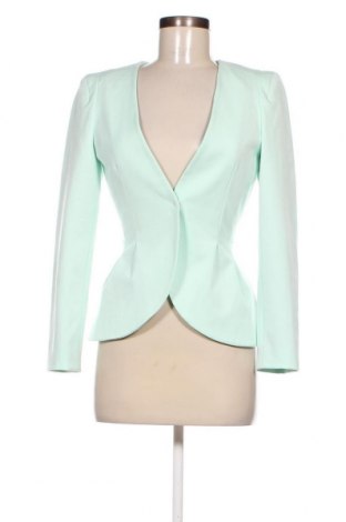 Дамско сако H&M, Размер S, Цвят Зелен, Цена 29,23 лв.