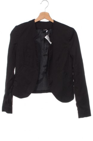 Damen Blazer H&M Divided, Größe XXS, Farbe Schwarz, Preis € 14,95