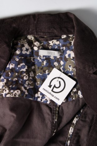Дамско сако Marks & Spencer, Размер XL, Цвят Кафяв, Цена 31,77 лв.