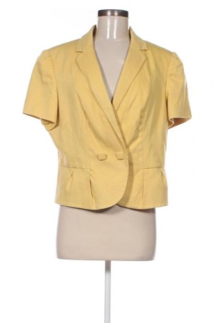 Дамско сако Marks & Spencer, Размер XXL, Цвят Жълт, Цена 28,80 лв.