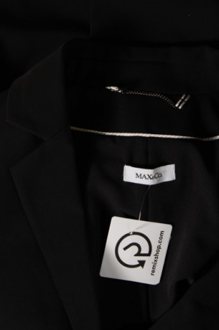 Sacou de femei Max&Co., Mărime M, Culoare Negru, Preț 98,65 Lei