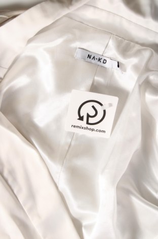 Γυναικείο σακάκι NA-KD, Μέγεθος S, Χρώμα Λευκό, Τιμή 18,41 €