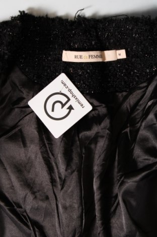 Γυναικείο σακάκι Rue de Femme, Μέγεθος M, Χρώμα Μαύρο, Τιμή 27,96 €