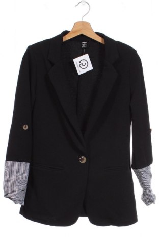 Дамско сако SHEIN, Размер XS, Цвят Черен, Цена 29,23 лв.