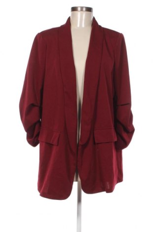 Дамско сако SHEIN, Размер XXL, Цвят Червен, Цена 28,60 лв.