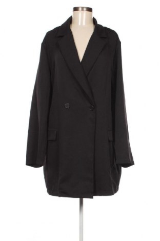Γυναικείο σακάκι SHEIN, Μέγεθος 3XL, Χρώμα Μαύρο, Τιμή 13,51 €