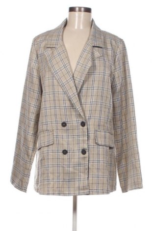 Дамско сако SHEIN, Размер XL, Цвят Бежов, Цена 17,60 лв.