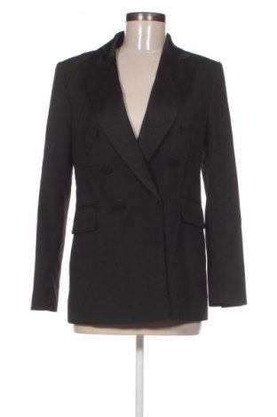 Дамско сако Zara, Размер M, Цвят Черен, Цена 31,08 лв.