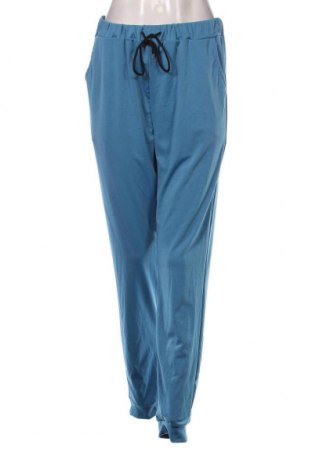 Pantaloni trening de femei, Mărime L, Culoare Albastru, Preț 42,93 Lei