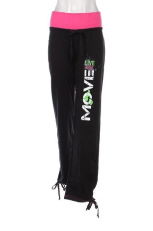 Γυναικείο αθλητικό παντελόνι, Μέγεθος L, Χρώμα Μαύρο, Τιμή 15,65 €