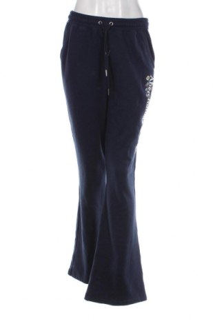 Pantaloni trening de femei Abercrombie & Fitch, Mărime M, Culoare Albastru, Preț 122,37 Lei