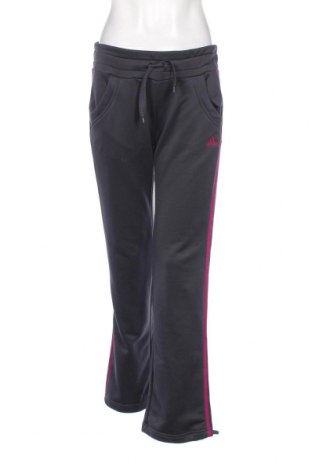 Γυναικείο αθλητικό παντελόνι Adidas, Μέγεθος S, Χρώμα Γκρί, Τιμή 21,56 €
