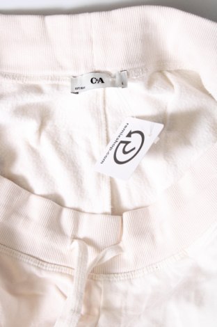 Γυναικείο αθλητικό παντελόνι C&A, Μέγεθος L, Χρώμα Εκρού, Τιμή 4,66 €