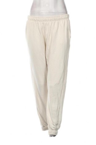Γυναικείο αθλητικό παντελόνι Pull&Bear, Μέγεθος L, Χρώμα Λευκό, Τιμή 5,92 €