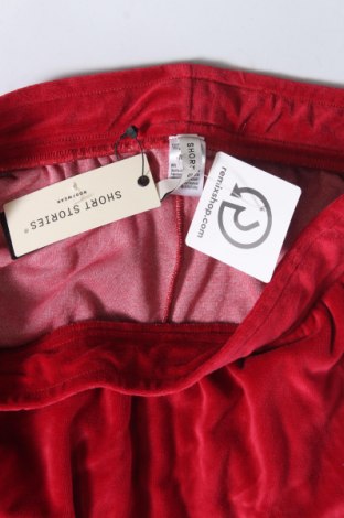 Γυναικείο αθλητικό παντελόνι Short Stories, Μέγεθος M, Χρώμα Κόκκινο, Τιμή 6,39 €