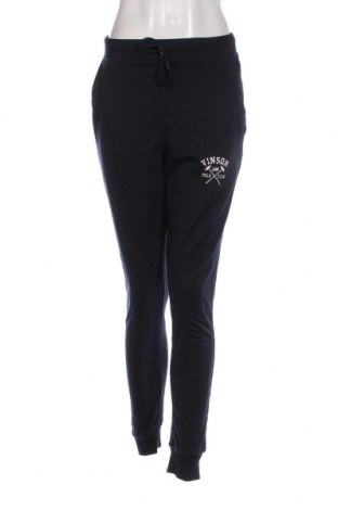 Γυναικείο αθλητικό παντελόνι Vinson Polo Club, Μέγεθος M, Χρώμα Μπλέ, Τιμή 7,18 €