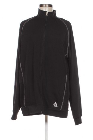 Γυναικεία αθλητική ζακέτα, Μέγεθος XL, Χρώμα Μαύρο, Τιμή 12,06 €