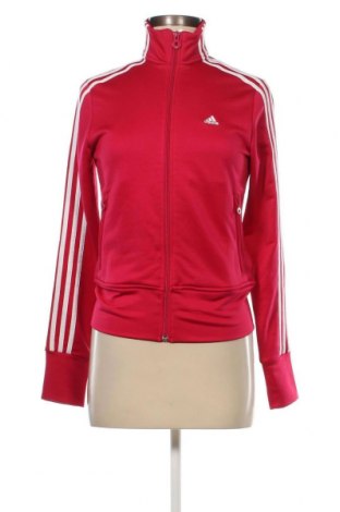Γυναικεία αθλητική ζακέτα Adidas, Μέγεθος S, Χρώμα Ρόζ , Τιμή 23,75 €