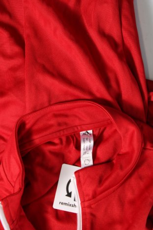 Γυναικεία αθλητική ζακέτα Adidas, Μέγεθος XL, Χρώμα Κόκκινο, Τιμή 23,75 €