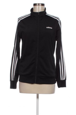 Γυναικεία αθλητική ζακέτα Adidas, Μέγεθος M, Χρώμα Μαύρο, Τιμή 23,75 €
