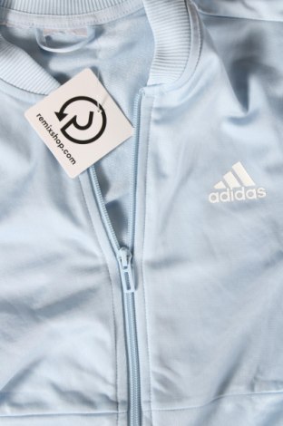 Γυναικεία αθλητική ζακέτα Adidas, Μέγεθος S, Χρώμα Μπλέ, Τιμή 23,75 €