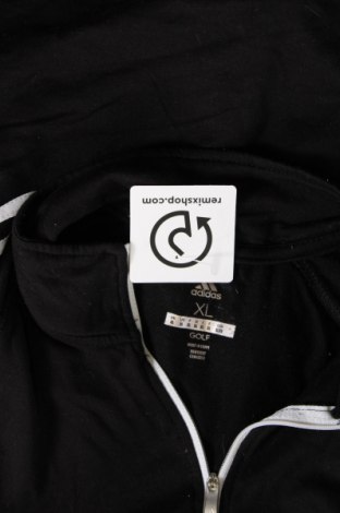 Γυναικεία αθλητική ζακέτα Adidas, Μέγεθος XL, Χρώμα Μαύρο, Τιμή 23,75 €