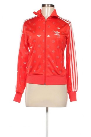 Γυναικεία αθλητική ζακέτα Adidas Originals, Μέγεθος S, Χρώμα Κόκκινο, Τιμή 16,69 €