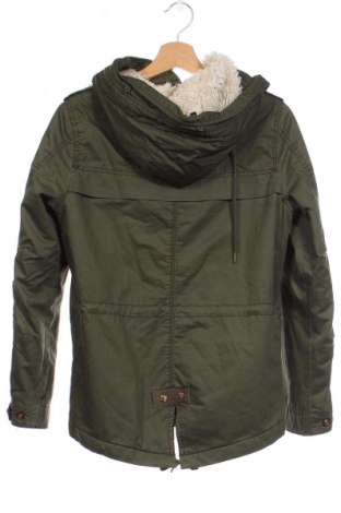 Γυναικείο μπουφάν Bershka, Μέγεθος XS, Χρώμα Πράσινο, Τιμή 21,90 €