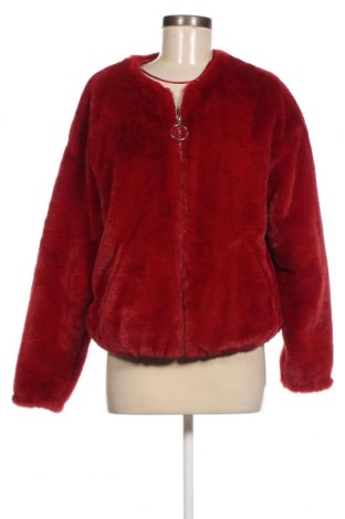 Γυναικείο μπουφάν Bershka, Μέγεθος L, Χρώμα Κόκκινο, Τιμή 20,45 €
