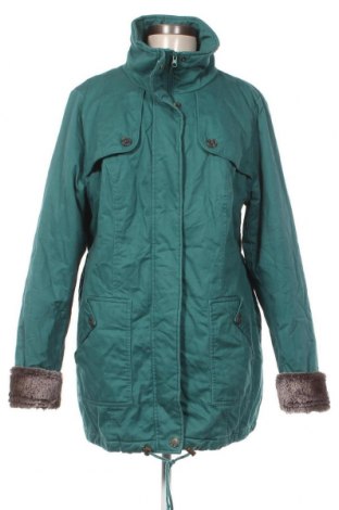 Γυναικείο μπουφάν Bpc Bonprix Collection, Μέγεθος XL, Χρώμα Πράσινο, Τιμή 14,85 €