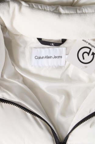 Damenjacke Calvin Klein Jeans, Größe S, Farbe Weiß, Preis 100,78 €