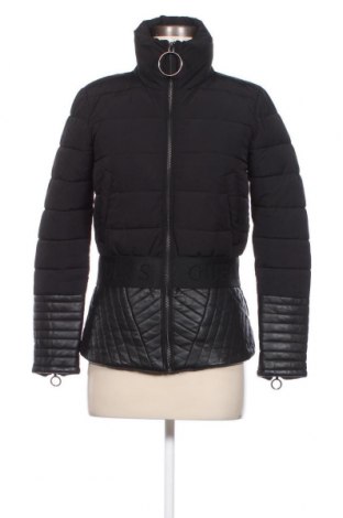 Γυναικείο μπουφάν Guess, Μέγεθος XS, Χρώμα Μαύρο, Τιμή 53,81 €