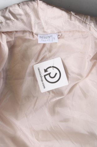 Γυναικείο μπουφάν Infinity Woman, Μέγεθος L, Χρώμα  Μπέζ, Τιμή 7,42 €