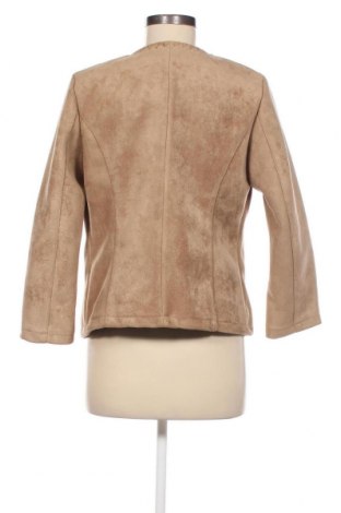 Γυναικείο μπουφάν Ms Mode, Μέγεθος L, Χρώμα  Μπέζ, Τιμή 6,53 €
