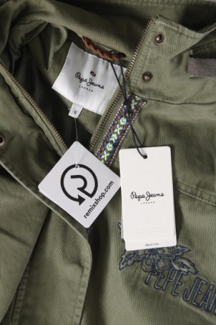 Γυναικείο μπουφάν Pepe Jeans, Μέγεθος M, Χρώμα Πράσινο, Τιμή 47,09 €