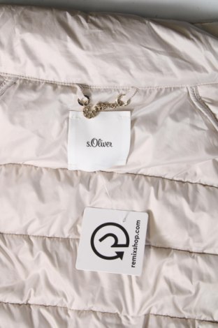 Γυναικείο μπουφάν S.Oliver, Μέγεθος M, Χρώμα  Μπέζ, Τιμή 22,27 €