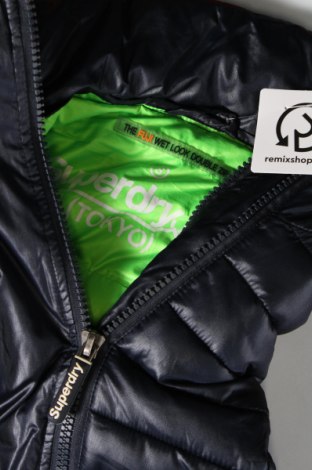 Γυναικείο μπουφάν Superdry, Μέγεθος M, Χρώμα Μπλέ, Τιμή 21,71 €