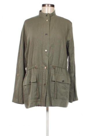 Γυναικείο μπουφάν Zara, Μέγεθος M, Χρώμα Πράσινο, Τιμή 17,00 €