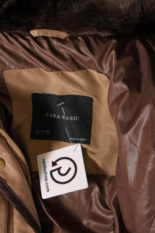 Γυναικείο μπουφάν Zara, Μέγεθος M, Χρώμα Καφέ, Τιμή 23,58 €