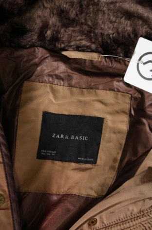 Дамско яке Zara, Размер XXL, Цвят Бежов, Цена 41,00 лв.